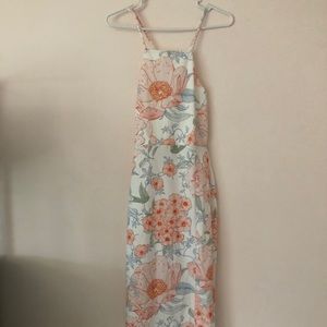 ASOS floral midi dress